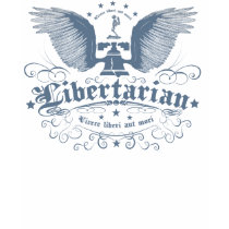 Libertarian "Live not by the Sword" T-shirt