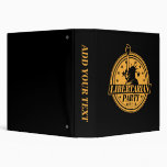 Libertarian Party 1971 3 Ring Binders