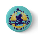 Libertarian Party BARR Button LP Denver