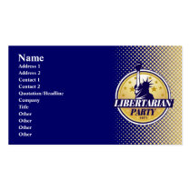 Libertarian Party Business Cards business cards