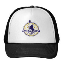 libertarian party logo mesh hat