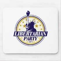 libertarian party logo mousepads