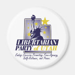Libertarian Party of Utah Logo Fridge Magnet