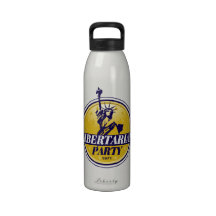 Libertarian Political Party Logo Drinking Bottles