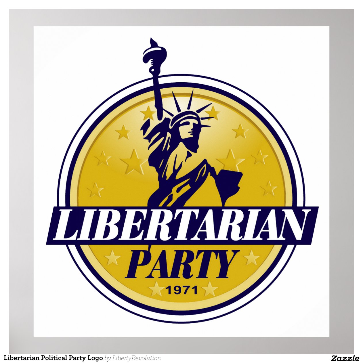 Libertarian Political Party Logo Print | Zazzle