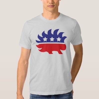libertarian porcupine t-shirt
