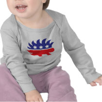 libertarian porcupine tee shirt