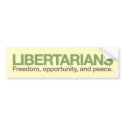 Libertarians Bumper Sticker bumper stickers by Libertymaniacs Libertarians Bumper Sticker bumper stickers