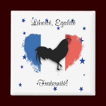 Liberté, Egalité, Fraternité magnets