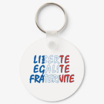 Liberte Egalite Fraternite Products keychains