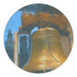 liberty%20bell%20phili_Painting Round Sticker