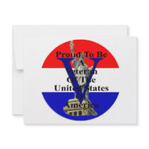 liberty 2 red white and blue invitations