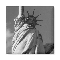 liberty b&w fridge magnets