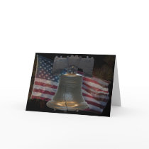 Liberty Bell 4th of July Card