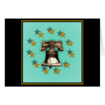 Liberty Bell and Gold Stars cards