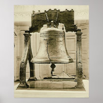 Liberty Bell at Independence Hall 1901 Posters