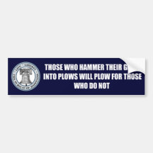 Liberty Bell -Hammer Bumper Stickers