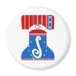 Liberty Bell J Refrigerator Magnet