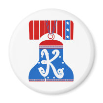 Liberty Bell K Fridge Magnet