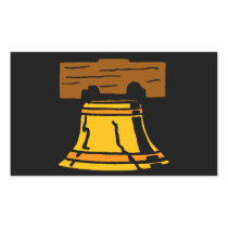 Liberty Bell Rectangular Sticker