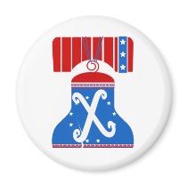 Liberty Bell X Refrigerator Magnets