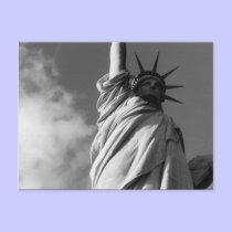 liberty black & white postcards by cardart liberty black & white postcards