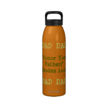 Liberty bottle honoring father's verse. drinking bottle