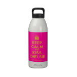 [Campervan] keep calm and kiss chelsie  Liberty Bottles Drinking Bottles