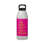 [Crown] keep calm and love sidra [Love heart]  Liberty Bottles Drinking Bottles