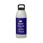 [Two hearts] keep calm and love lydia  Liberty Bottles Drinking Bottles