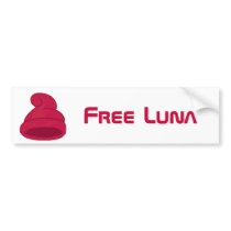 Liberty Cap Bumper Sticker bumper stickers by LibertyJane Liberty Cap Bumper Sticker bumper stickers