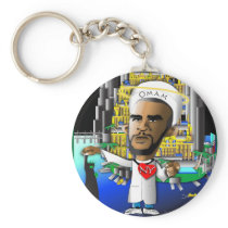 Liberty Covered with Burka keychains