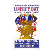 Liberty Day - Anniversary of America's Discovery posters