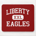 Liberty - Eagles - High School - Bealeton Virginia mousepads by customteamsportswear Liberty - Eagles - High School - Bealeton Virginia mousepads