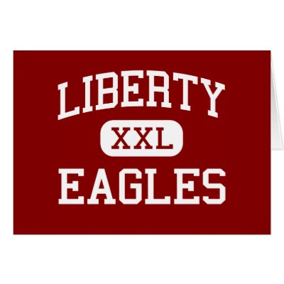 Liberty - Eagles - High School - Liberty Illinois Cards by customteamsportswear