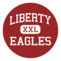 Liberty - Eagles - High School - Liberty Illinois stickers