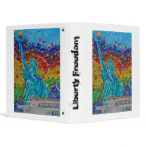 Liberty Freedom Vinyl Binder
