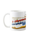 Liberty Girl Flying mugs by heroicpub Liberty Girl Flying mugs