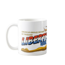 Liberty Girl Flying Mug