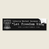 Liberty Herb Bumper Sticker bumper stickers