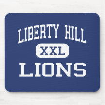 Liberty Hill Lions Middle Killeen Texas Mouse Pad