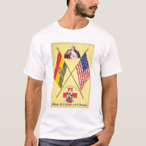 Liberty Humanity Bolivia Red Cross WPA t-shirts by lc_wpa Liberty Humanity Bolivia Red Cross WPA t-shirts