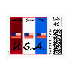 Liberty, Justice, Hope stamp