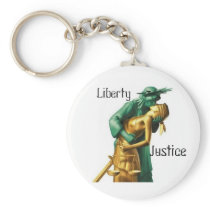 LIBERTY-JUSTICE-LESBIAN KEYCHAINS