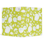 Liberty Lemon 3 Ring Binders