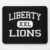 Liberty - Lions - High School - Lodi California Mouse Pad