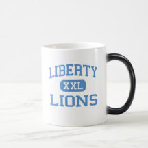 Liberty - Lions - High School - Lodi California Coffee Mugs