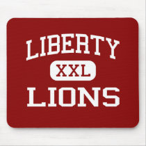 Liberty - Lions - High School - Peoria Arizona mousepads by customteamsportswear Liberty - Lions - High School - Peoria Arizona mousepads