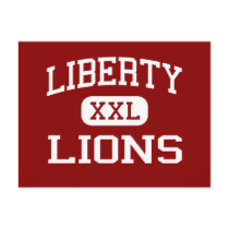 Liberty - Lions - High School - Peoria Arizona postcards