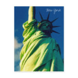 liberty ny postcard